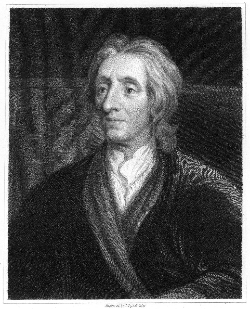 John Locke, anglický filozof, 1836. od James Posselwhite