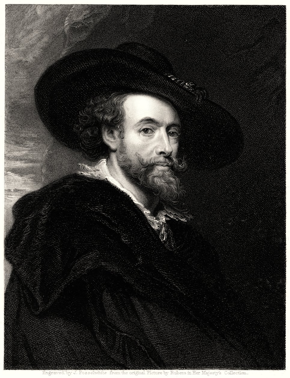 Rubens, 19. století od James Posselwhite