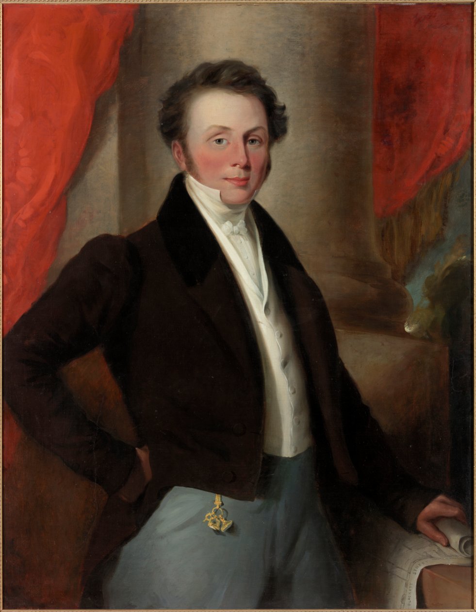 Portrét Richarda Graingera, kolem roku 1827 od James Ramsay