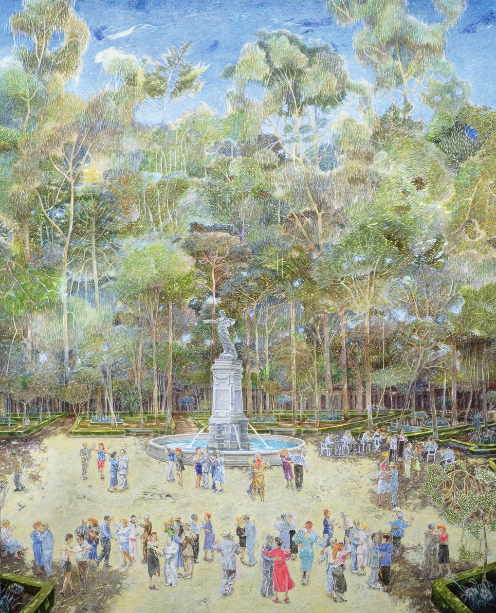 The-dansant, Čajový večer, La Ciudadela, 2003 od James Reeve