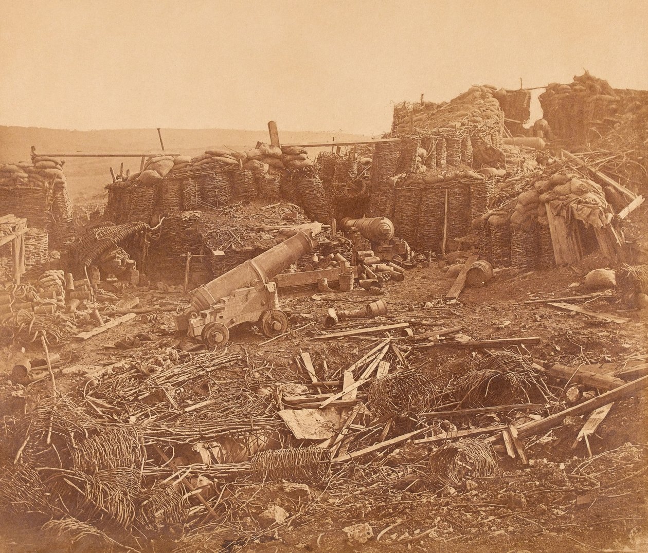 Interiér Redan, Sevastopol od James Robertson