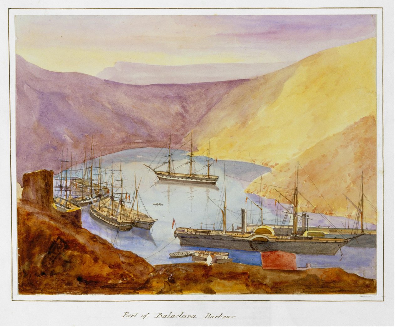 Přístav Balaclava Harbour od James Robertson