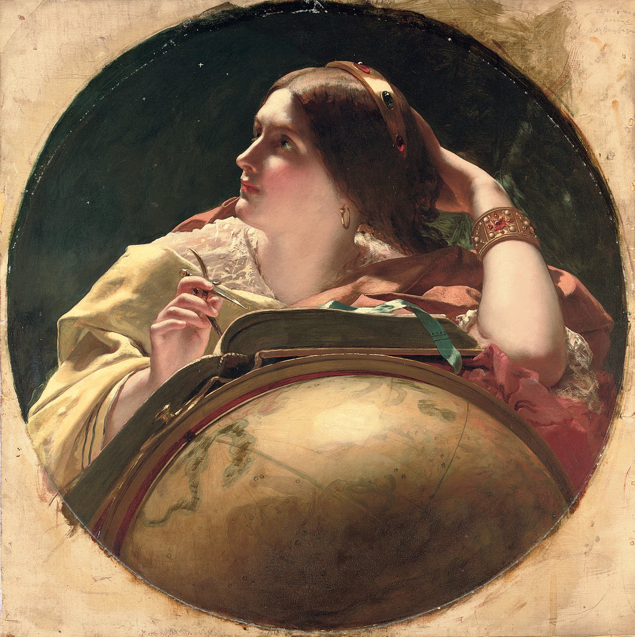 Astronomie, cca 1840-1850 od James Sant