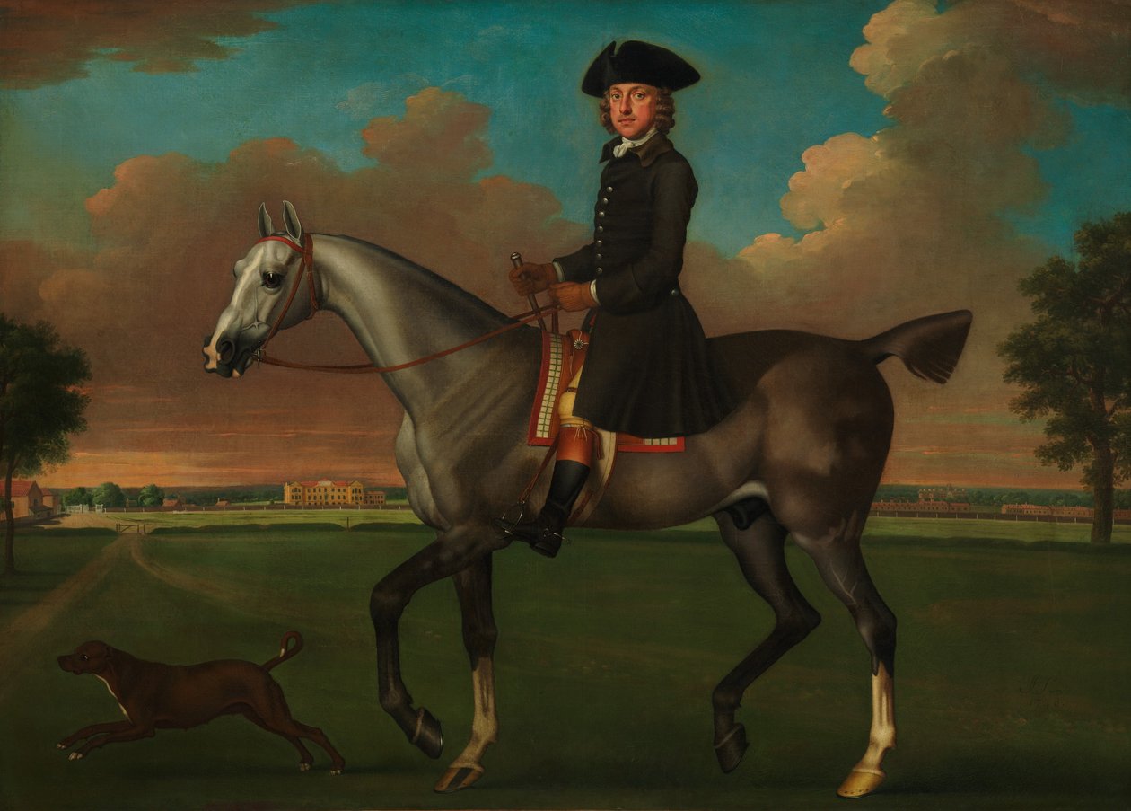 Portrét jezdce. od James Seymour