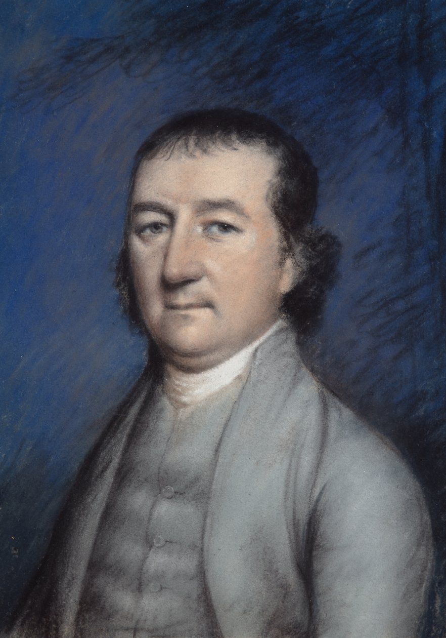 Miers Fisher (pastel na šedém papíře) od James Sharples