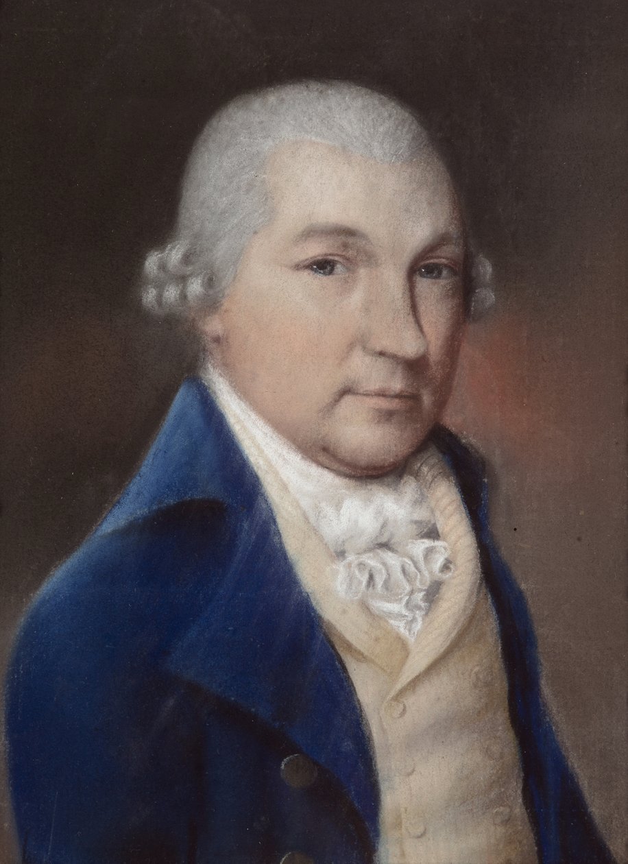 Thomas Andrewes (pastel na šedém papíře) od James Sharples