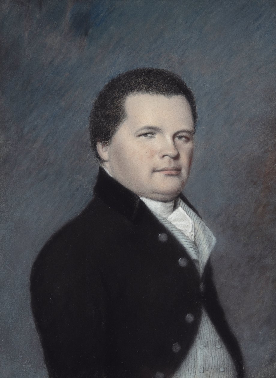 William Strutt (pastel na šedém papíře) od James Sharples