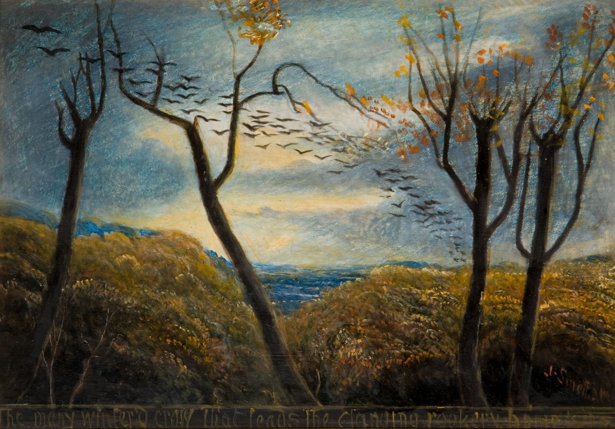 The Many Wintered Crow, 1880. od James Smetham
