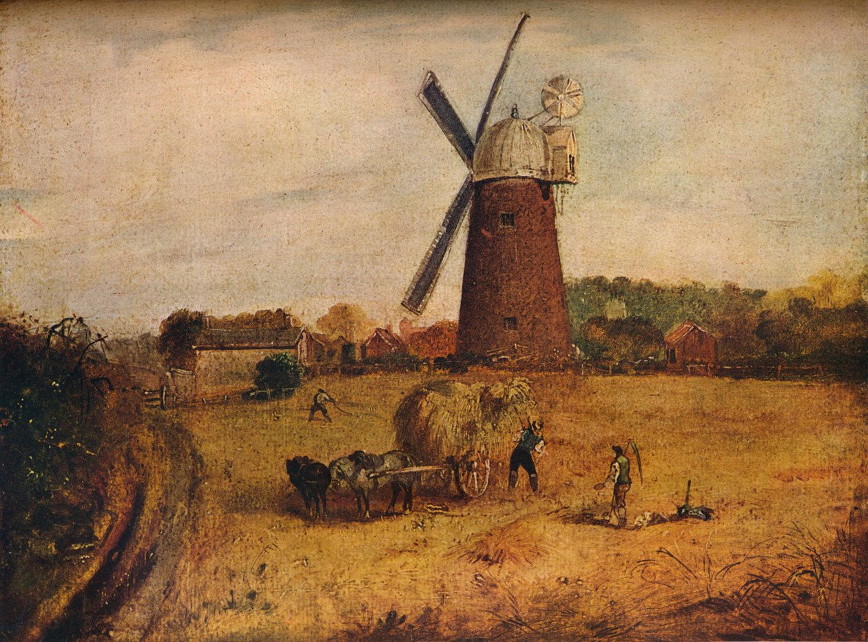 Scéna sklizně, c1814-1859, 1914 od James Stark