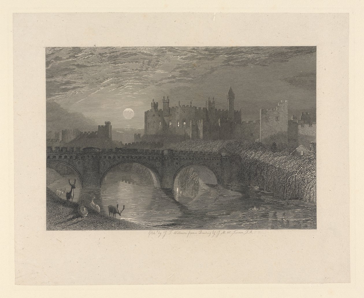 Hrad Alnwick, Northumberland od James T. Willmore
