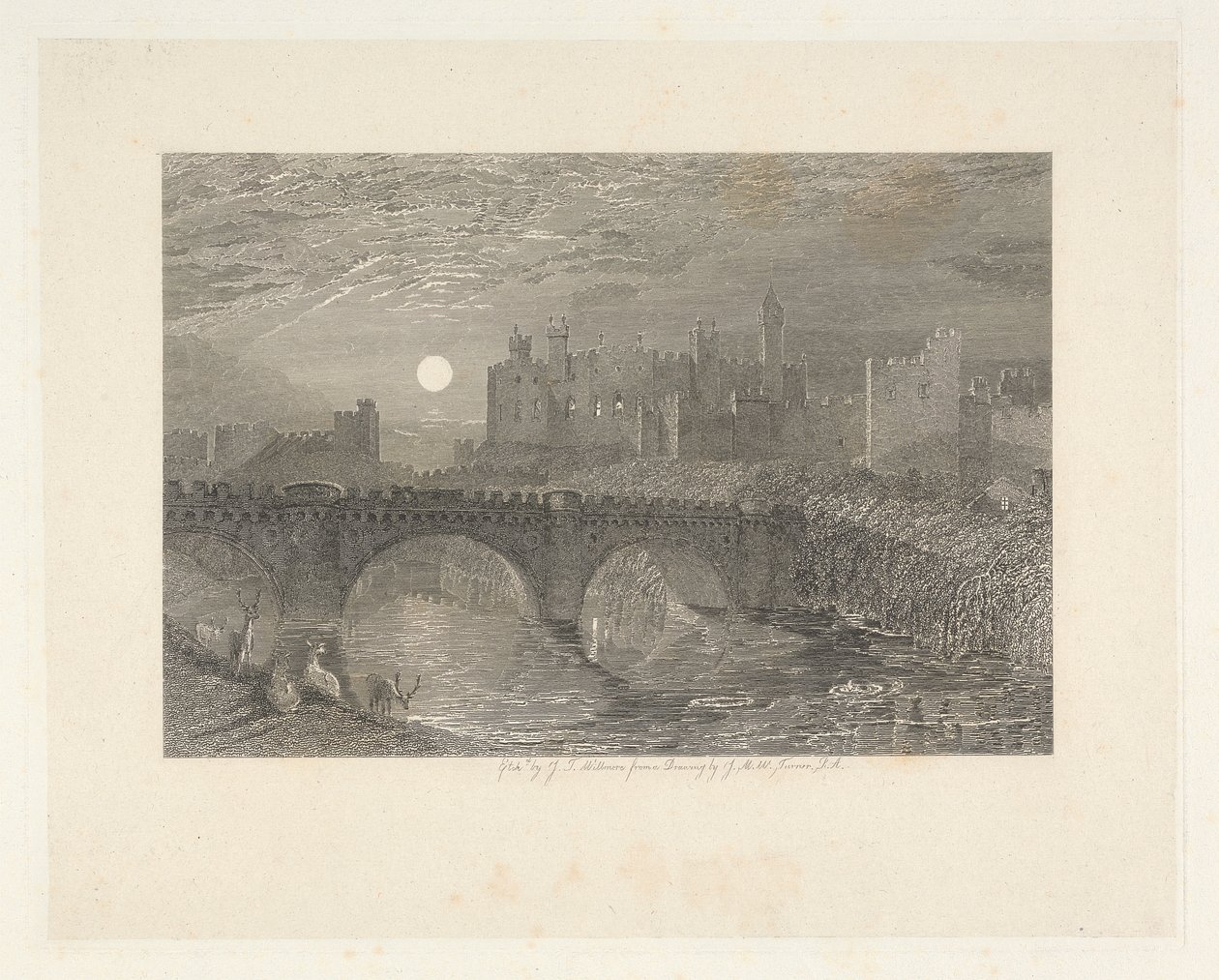 Hrad Alnwick, Northumberland od James T. Willmore