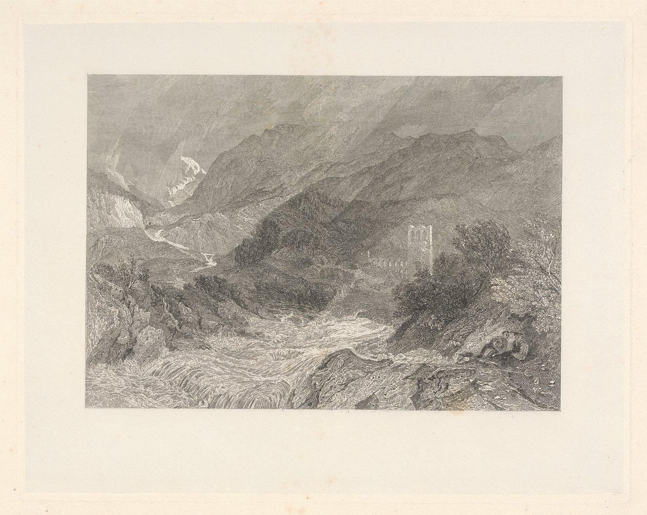 Llanthony, Monmouthshire od James T. Willmore