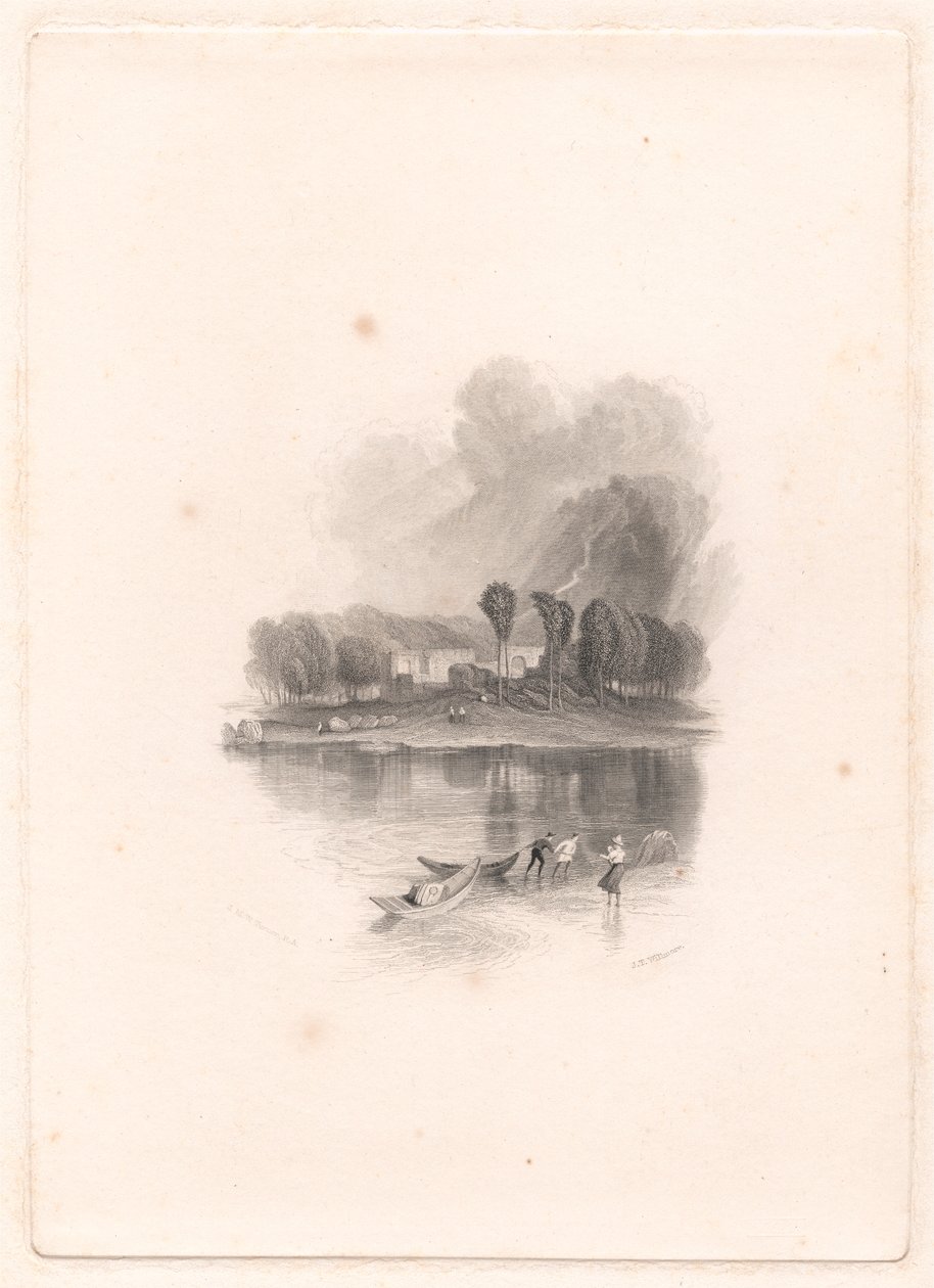 Zámek Lochmaben od James T. Willmore