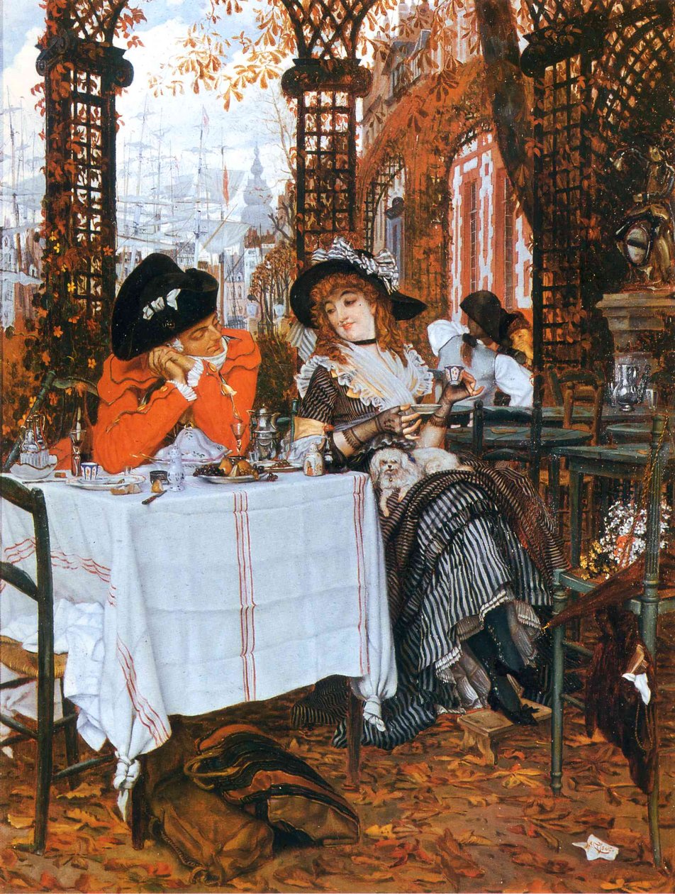 Oběd od James Tissot