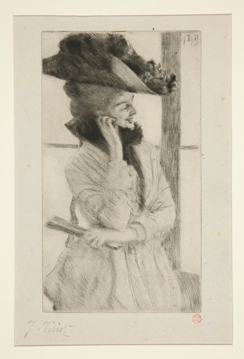 V okně od James Tissot