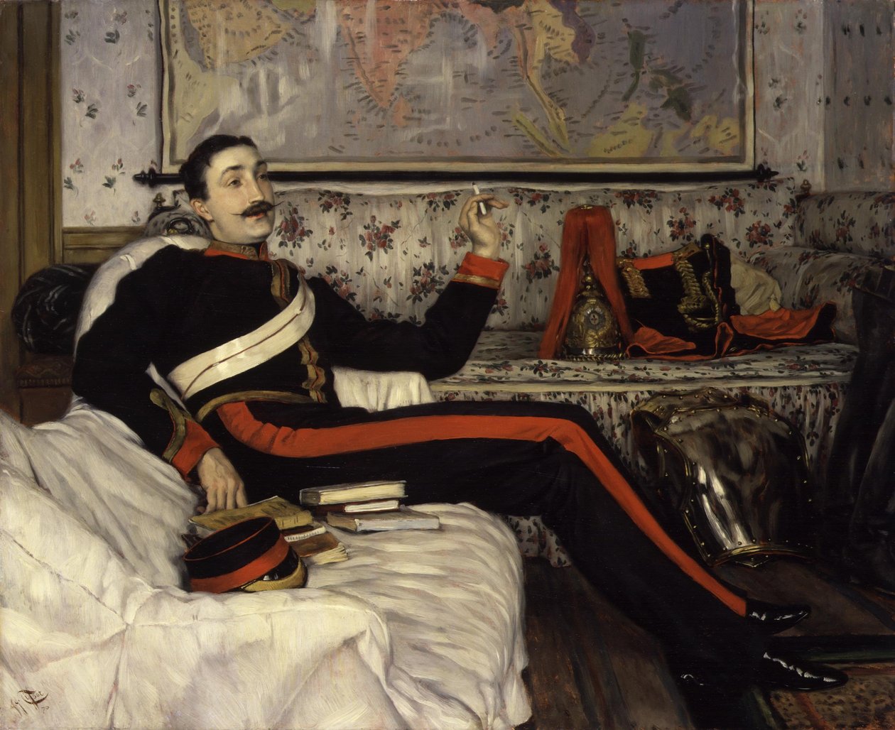 Kapitán Frederick Gustavus Burnaby od James Tissot