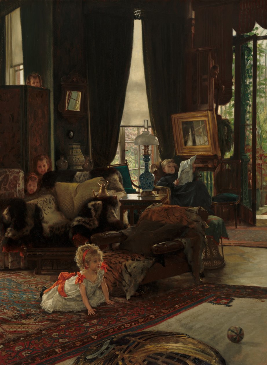 Hide and Seek, c. 1877. od James Tissot