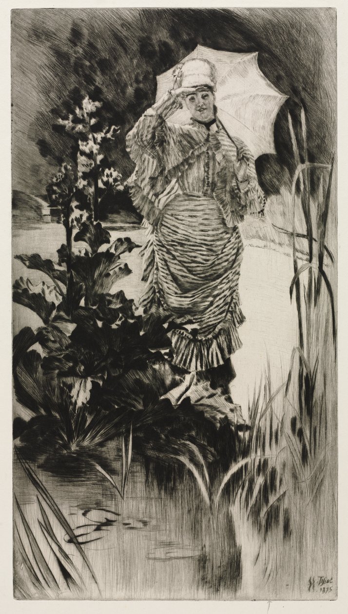 jarní ráno od James Tissot