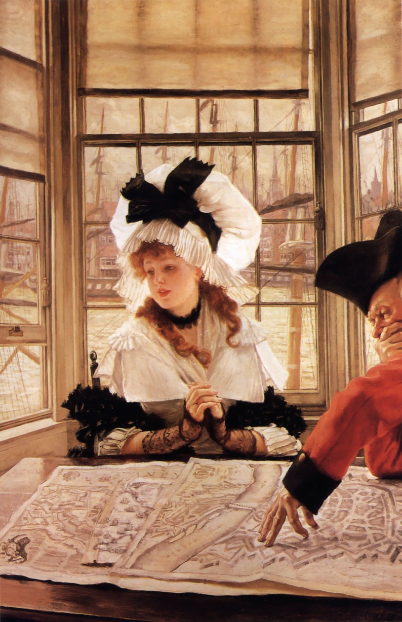 Nudný příběh od James Tissot