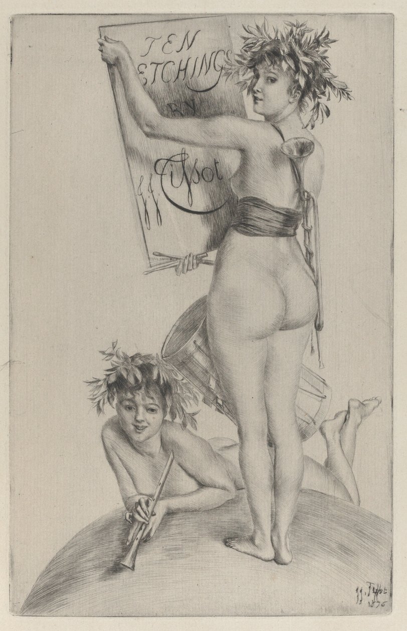 Třetí frontispis, 1876. od James Tissot