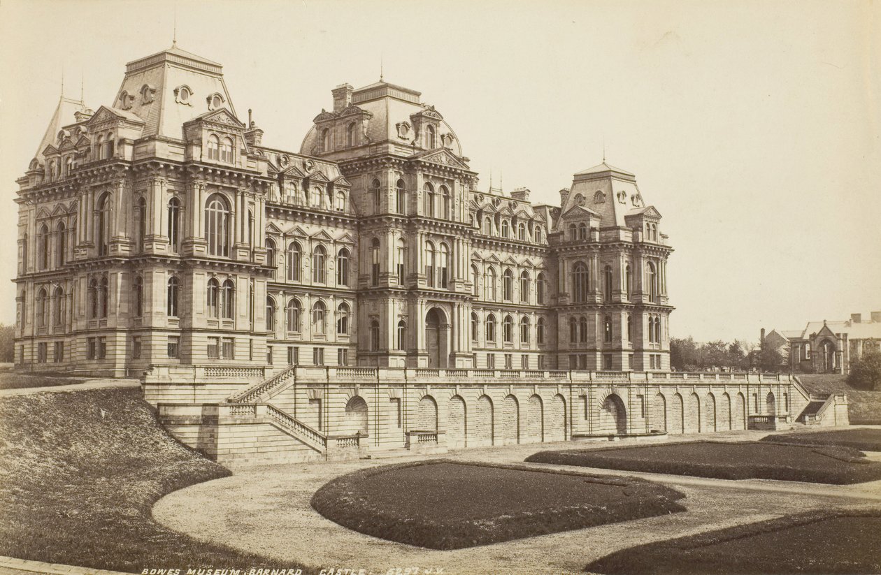 Bowes Museum, Barnard Castle, ca. 1880. od James Valentine