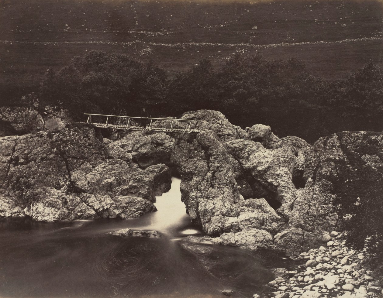 Shepherds Bridge poblíž Forest Lodge, 1871. od James Valentine
