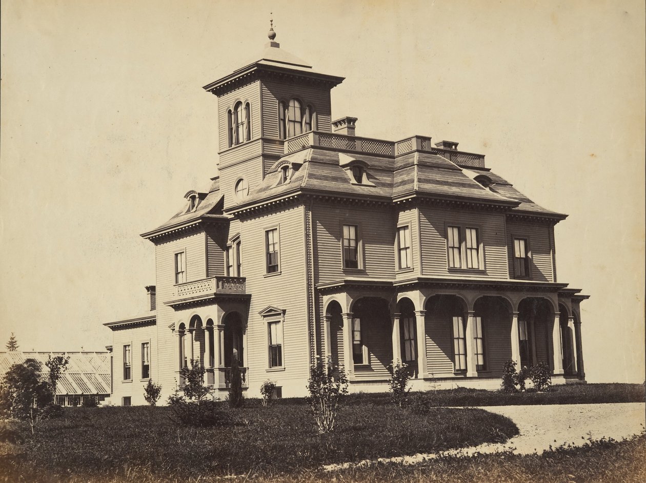 Viktoriánský dům, ca. 1860. od James Wallace Black