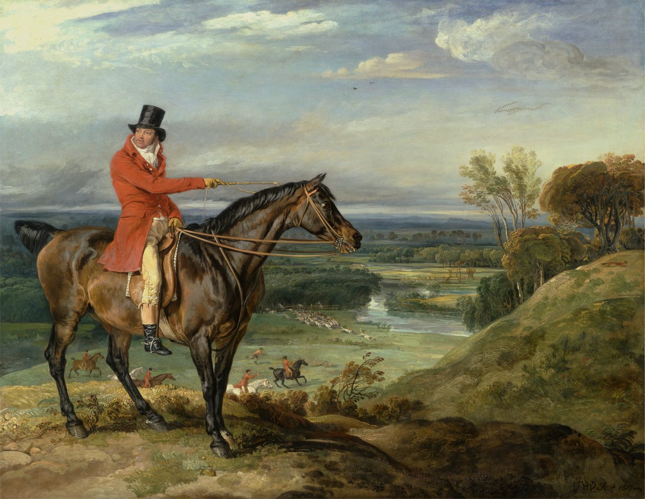 Theophilus Levett a oblíbený lovec od James Ward