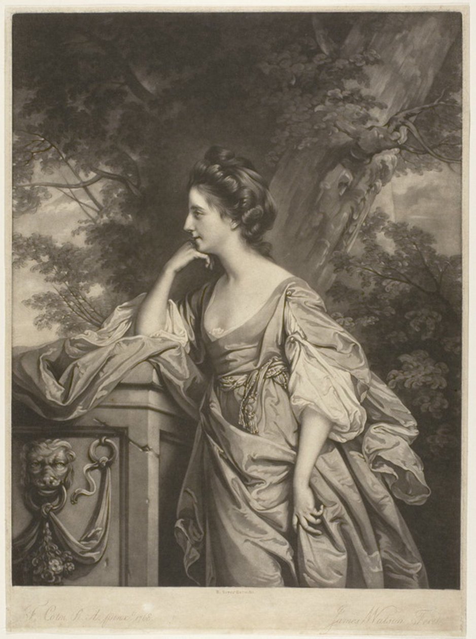 Frances, lady Bridgesová od James Watson
