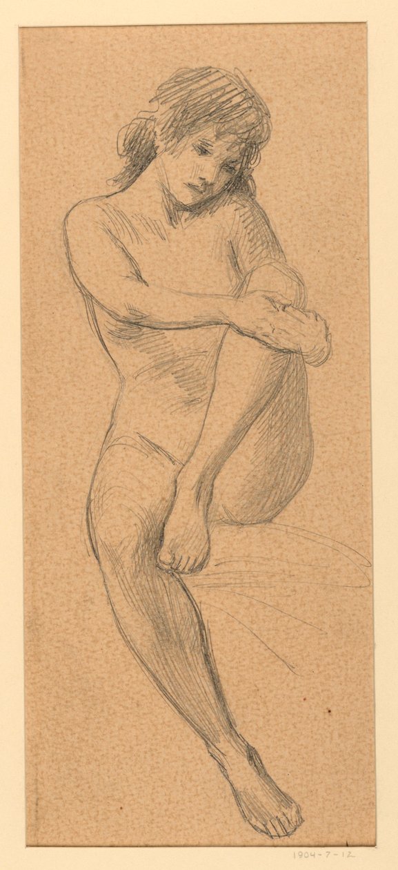 Ženský akt od James Wells Champney