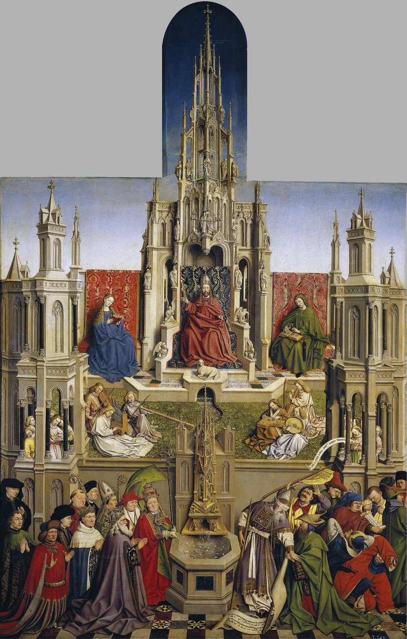Fontána života od Jan van Eyck