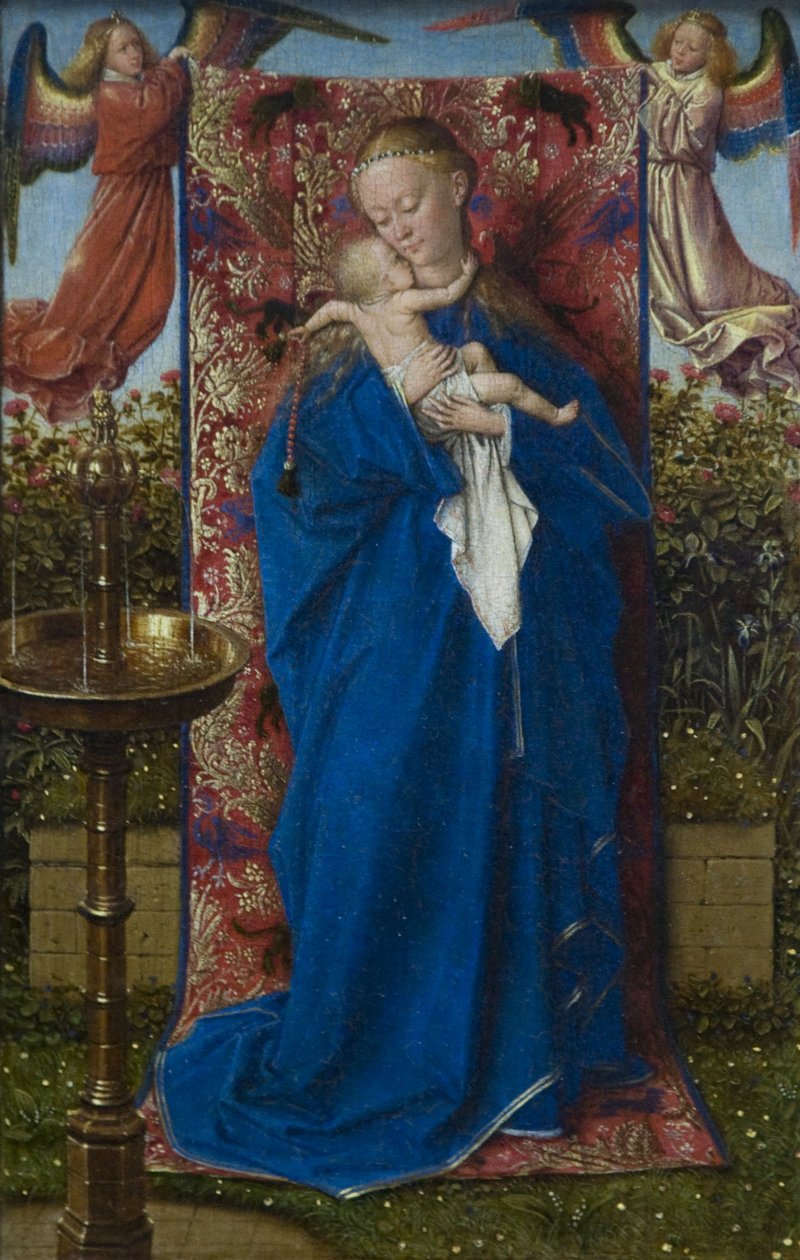 Madonna u fontány od Jan van Eyck