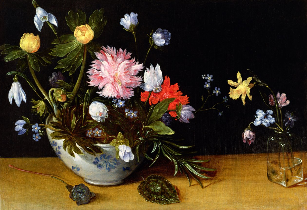 Zátiší květin od Jan the Elder Brueghel