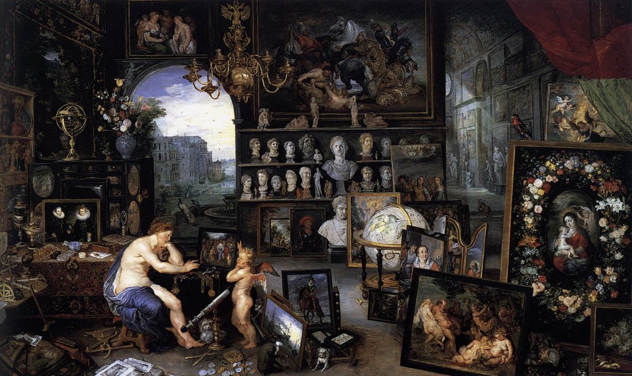 Smysl pro zrak od Jan the Elder Brueghel