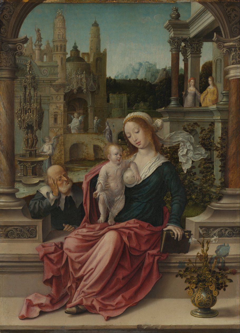Svatá rodina od Jan Gossaert