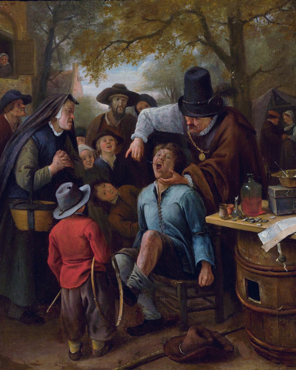 Tahač zubů od Jan Havickszoon Steen