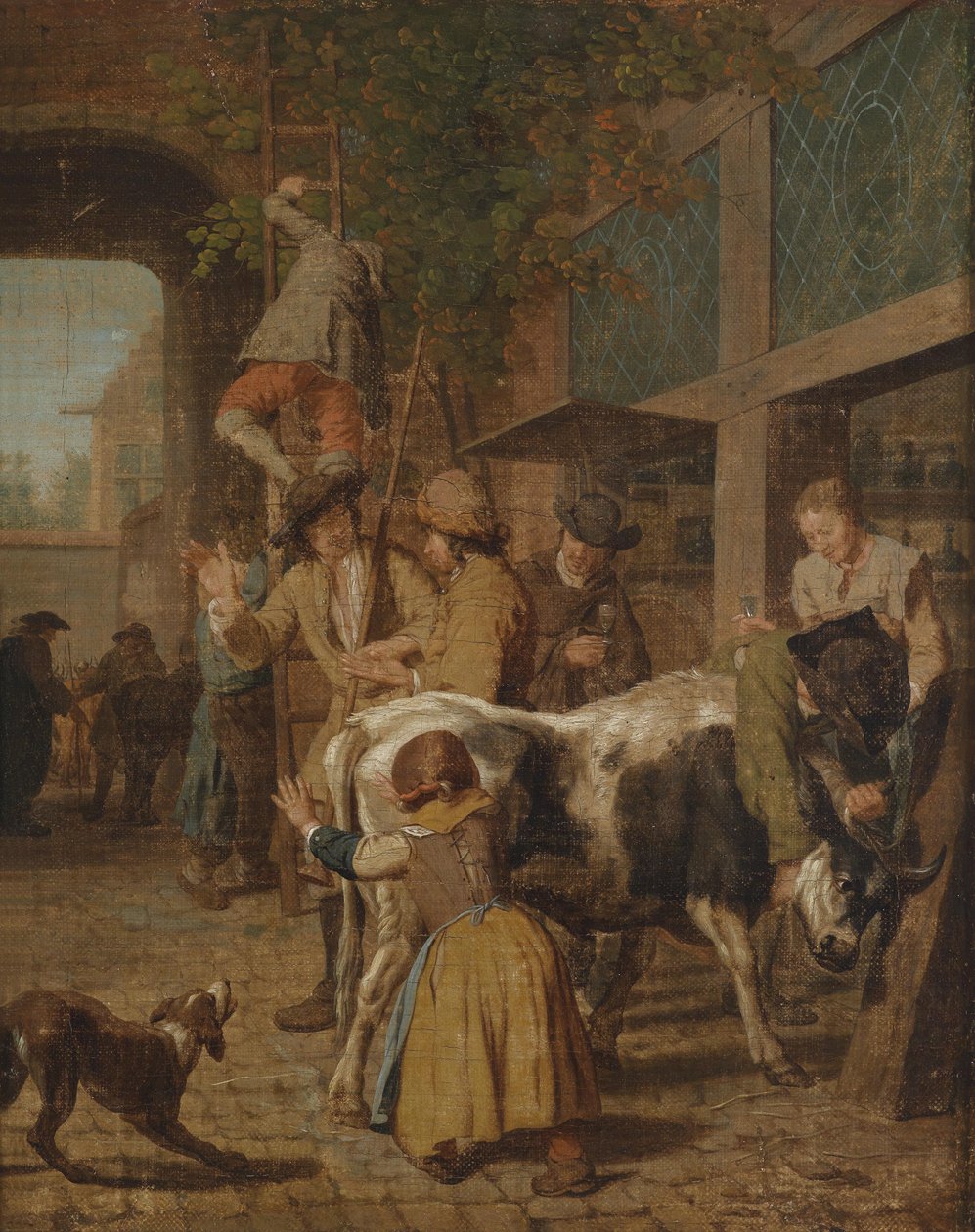 Viehmarkt od Jan Josef the Elder Horemans