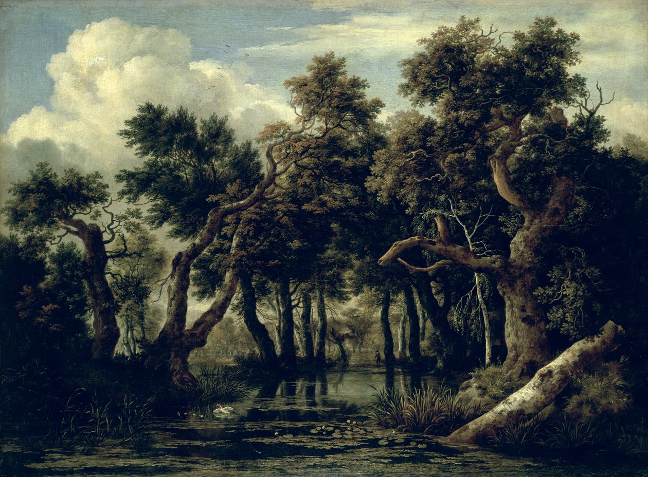 Krajina s dubem, 1634 od Jan Josephsz van Goyen