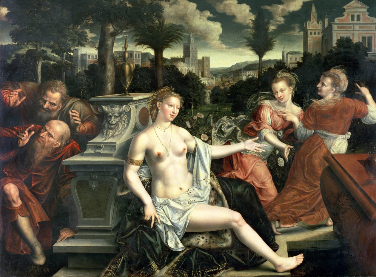 Susanna a starší, 1567 od Jan Massys or Metsys