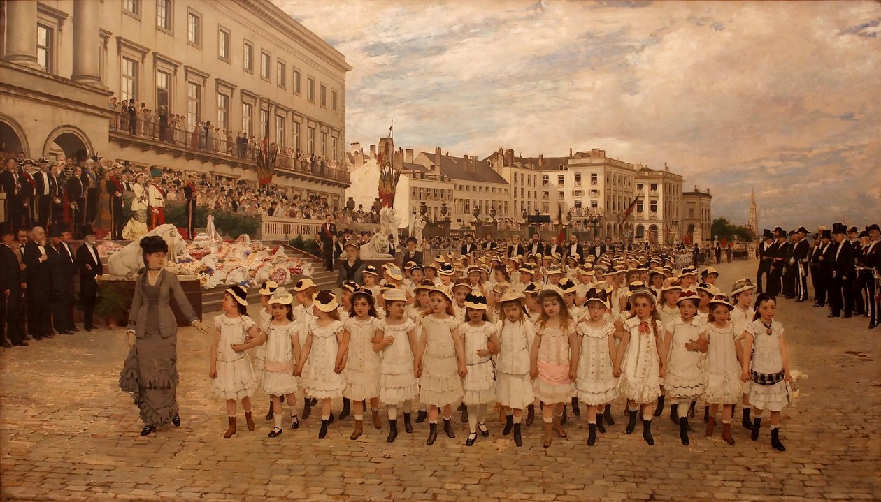 Přezkum škol v roce 1878 od Jan Frans Verhas