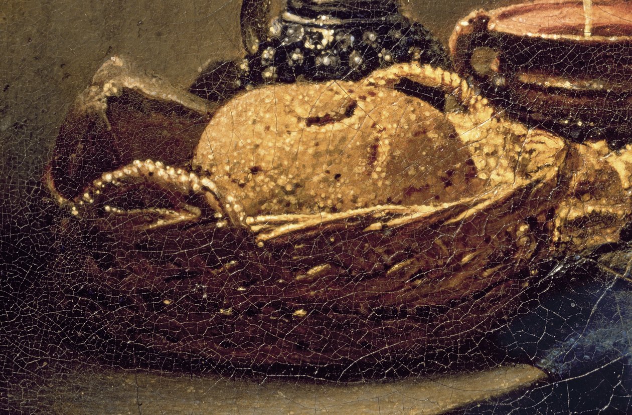 The Milkmaid, c.1658-60 detail olej na plátně z roku 209864 od Jan Vermeer van Delft