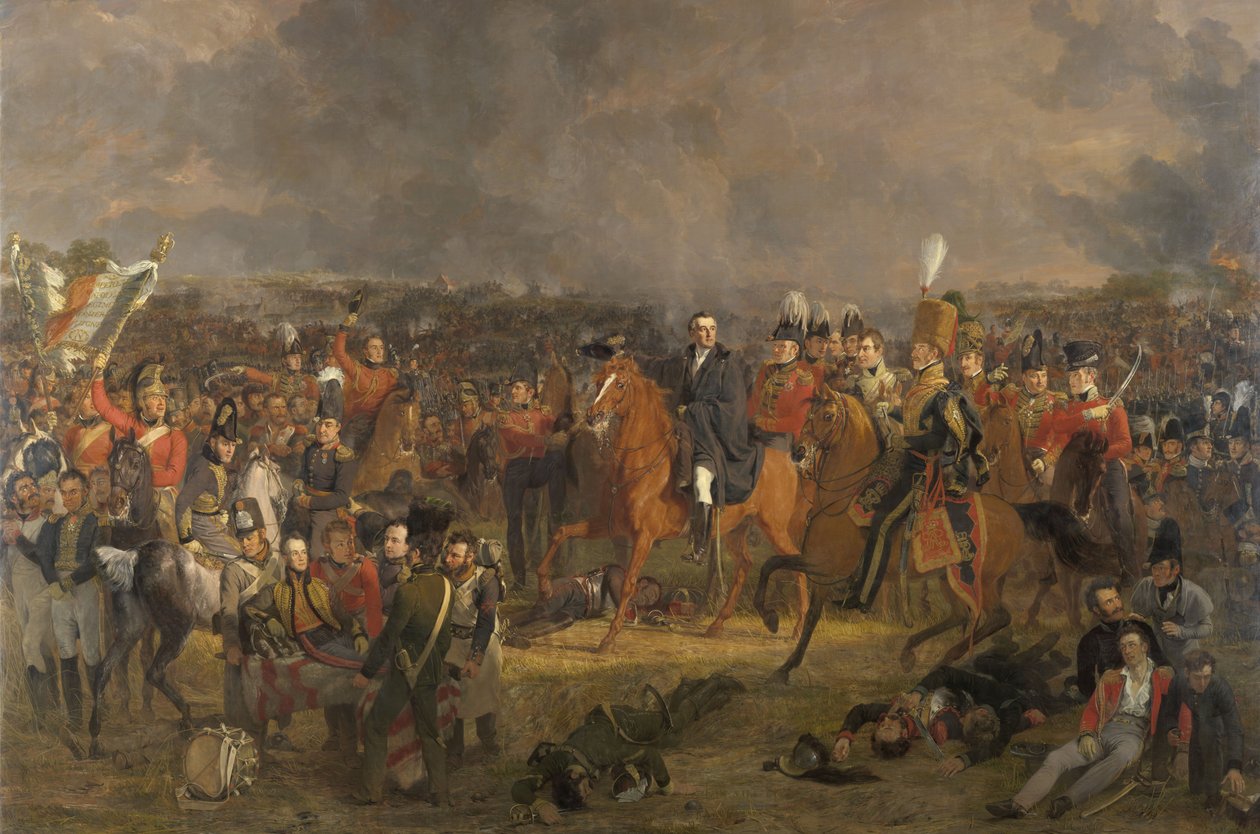 Bitva u Waterloo, 1824 od Jan Willem Pieneman