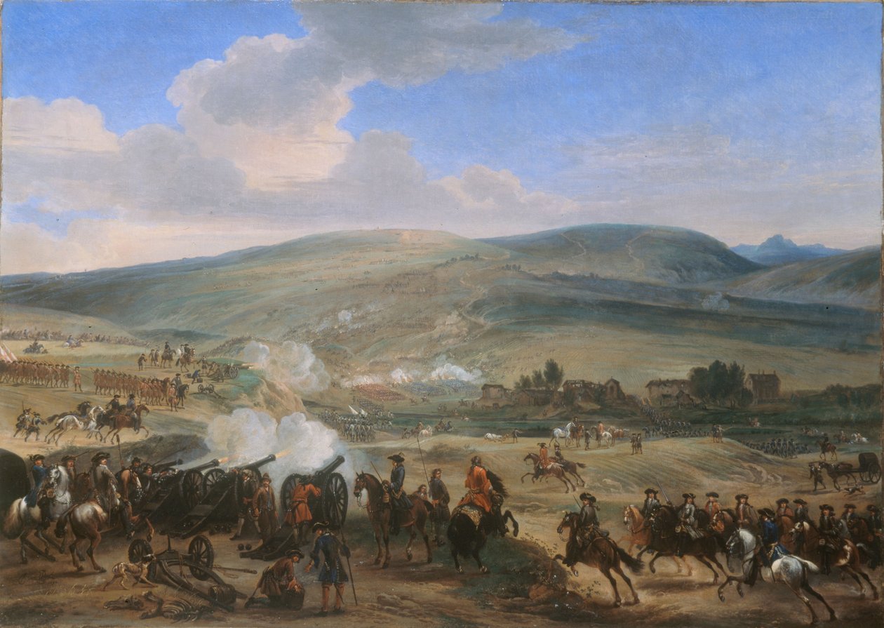 Bitva u Boyne dne 12. července 1690, 1690 od Jan Wyck