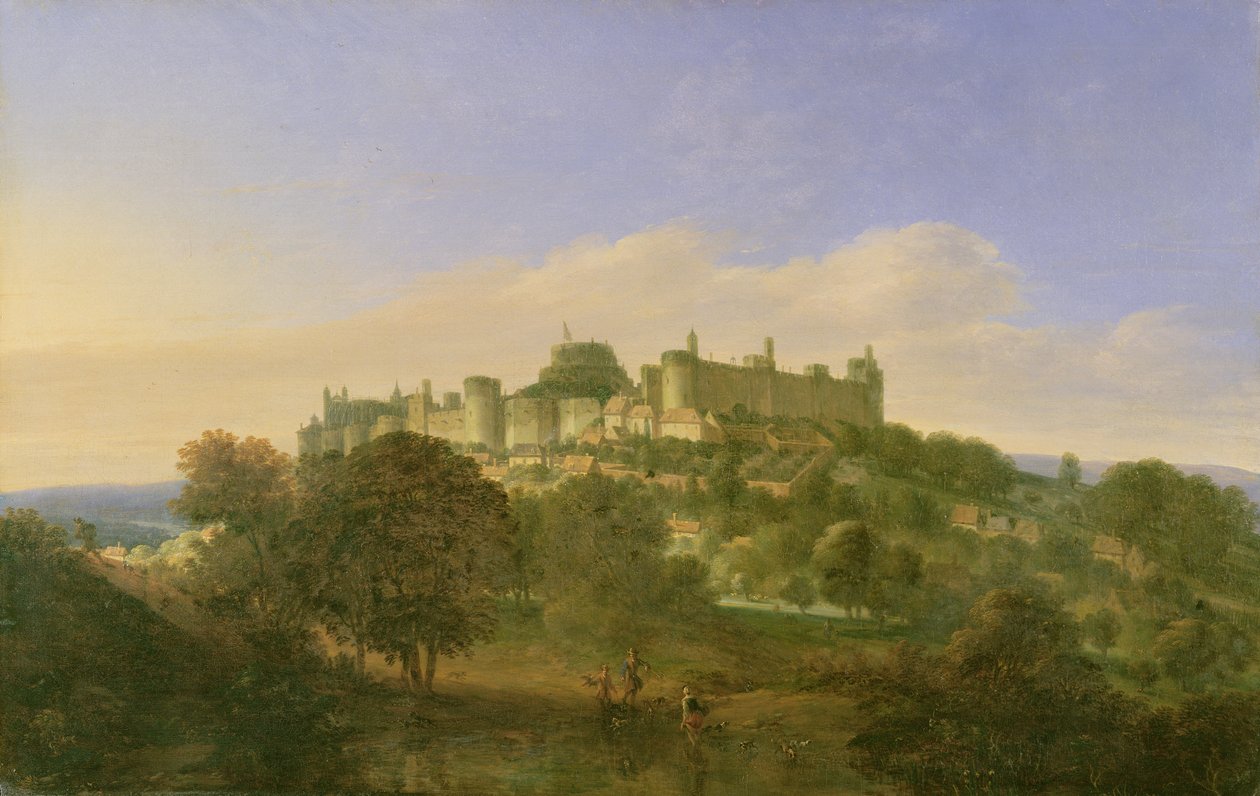 Hrad Windsor z jihu od Jan the Elder Griffier