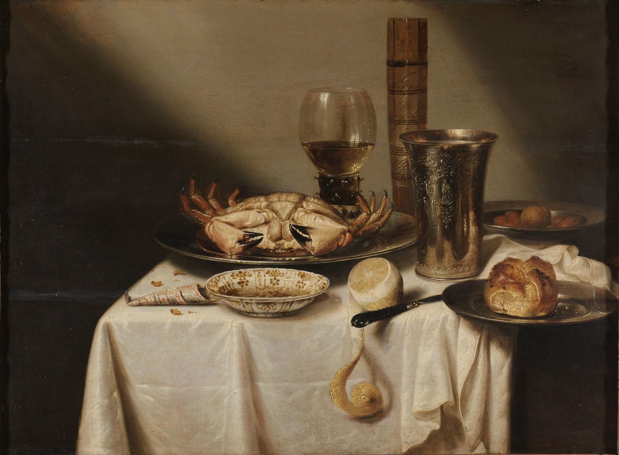 Stálý život od Jan Albertsz. Rotius (signed by artist)