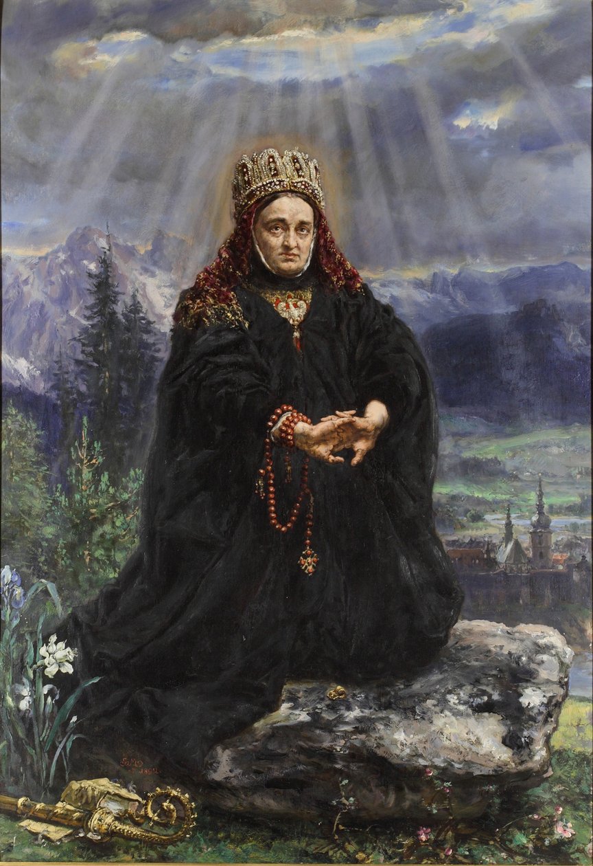 Svatá Kinga Polská, 1892 od Jan Alojzy Matejko