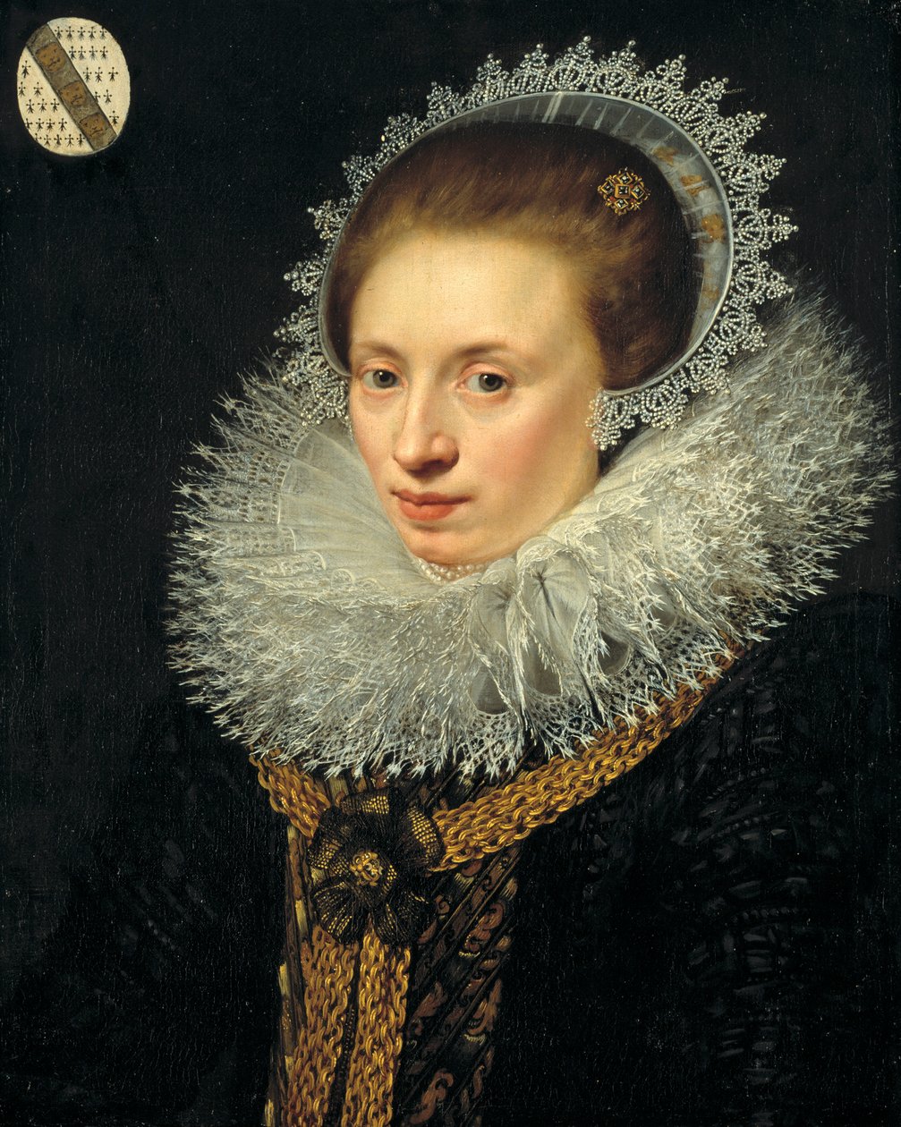 Judith Langleyová. od Jan Anthonisz van Ravesteyn
