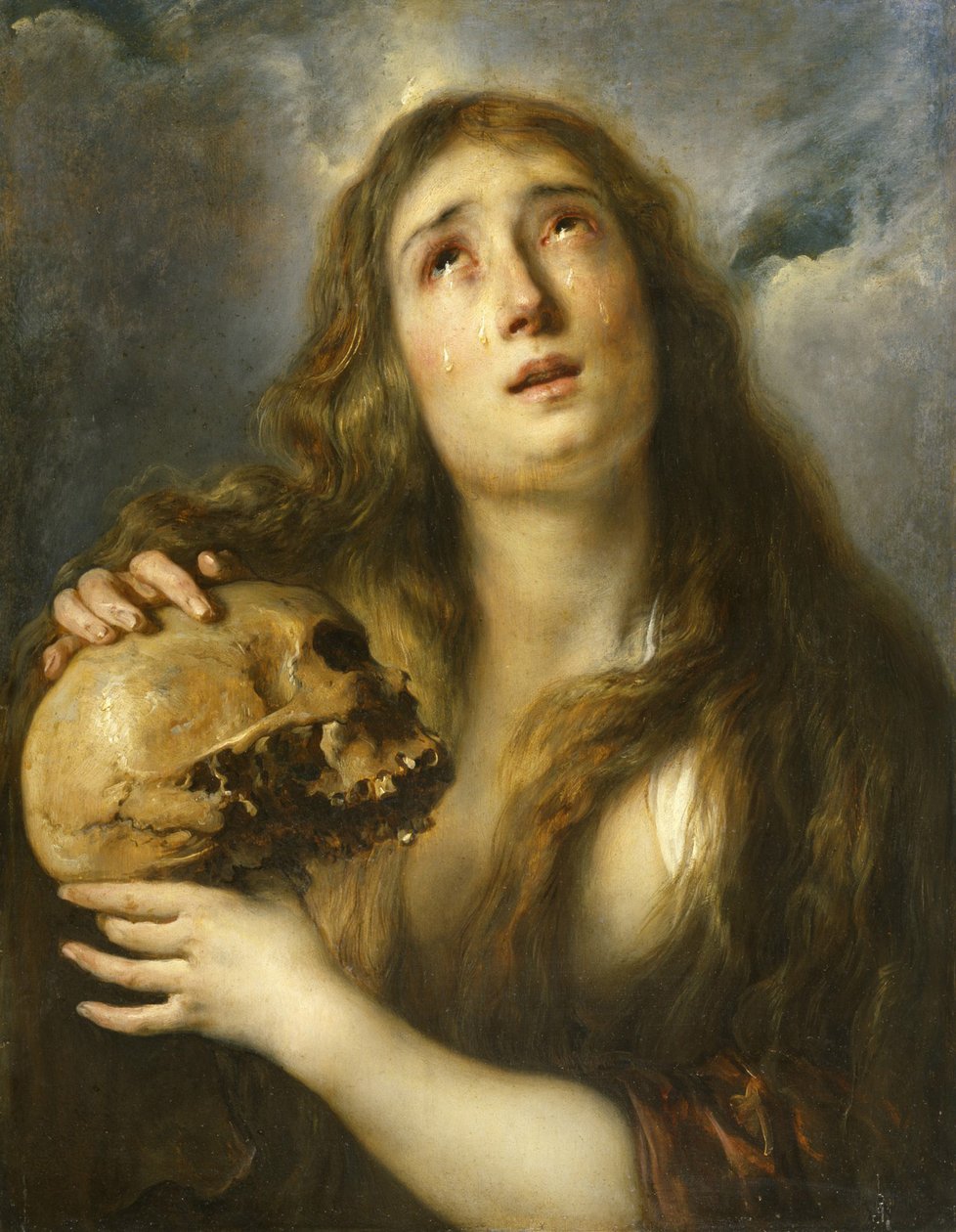 Máří Magdalena, kolem roku 1650 od Jan Boeckhorst