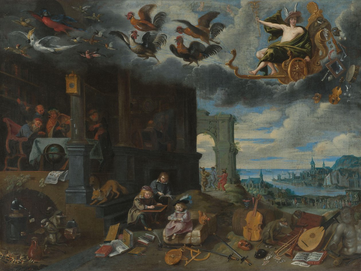 Děti planety Merkur od Jan Brueghel (II)