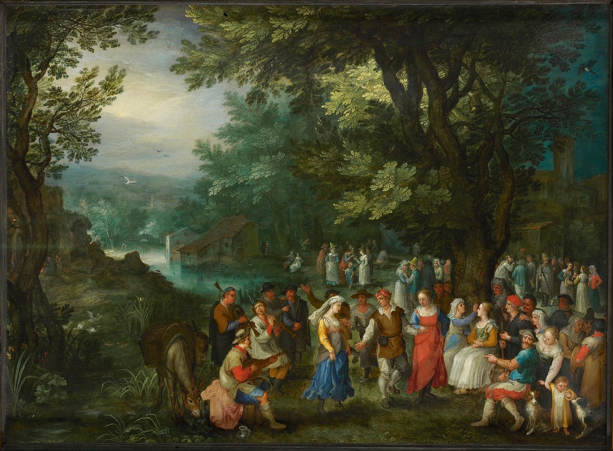 Svatební tanec, 1596. od Jan Brueghel the Elder